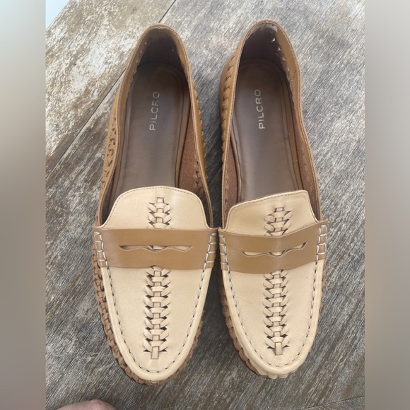 Anthropologie Pilcro Woven Leather Loafers - Picture 5 of 7